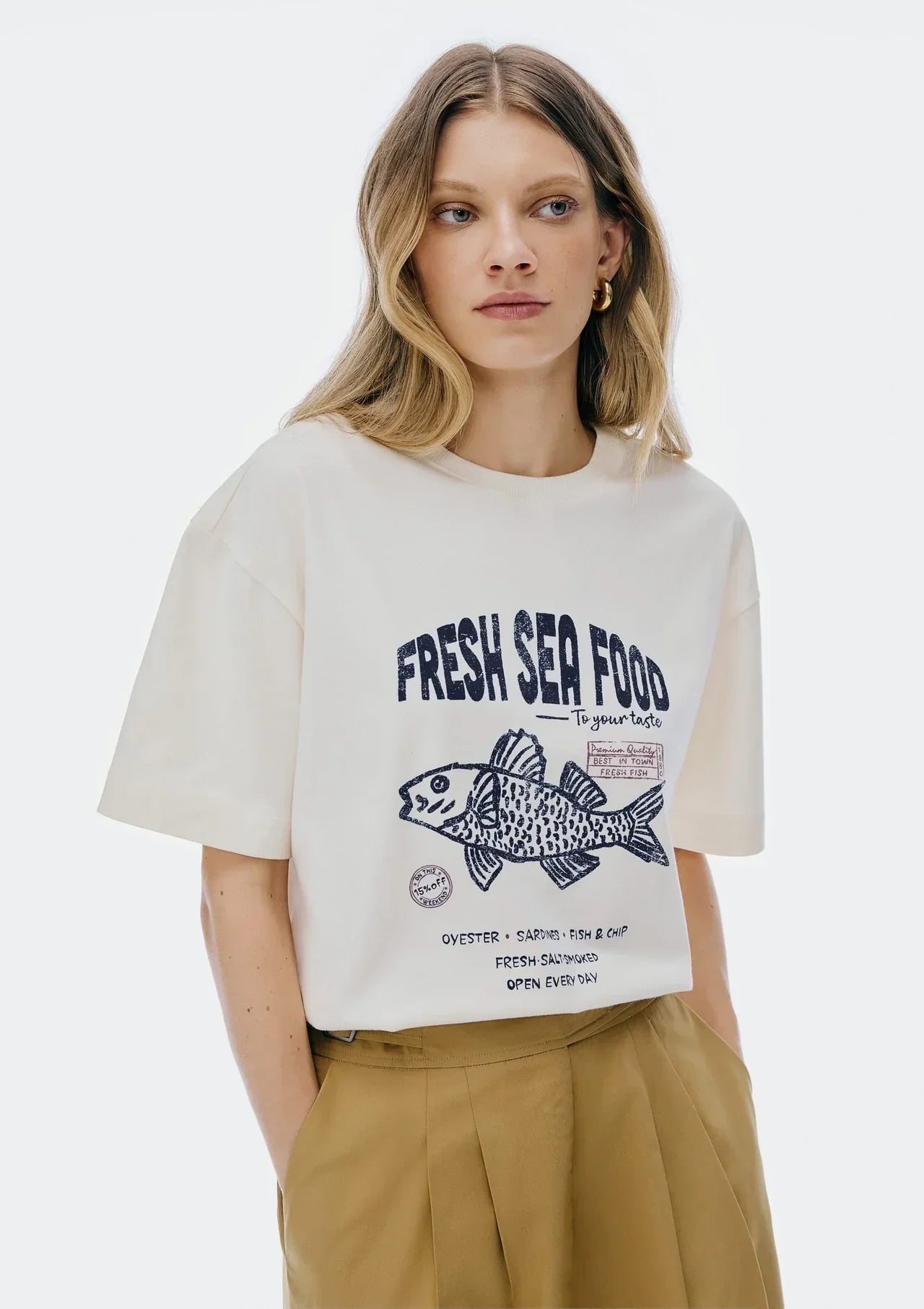 Blusa Feminina Oversized Estampada Super Cotton