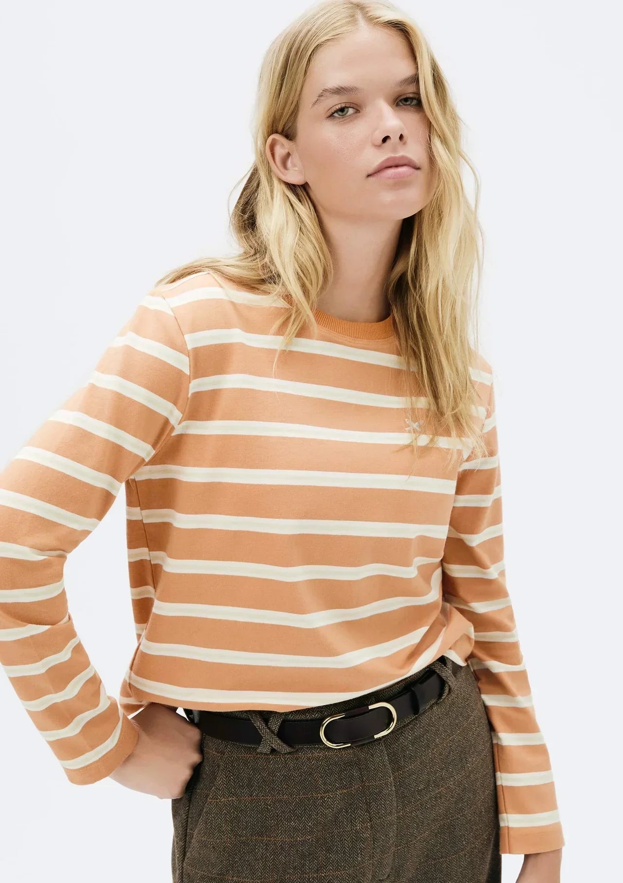 Blusa Feminina Manga Longa Listrada