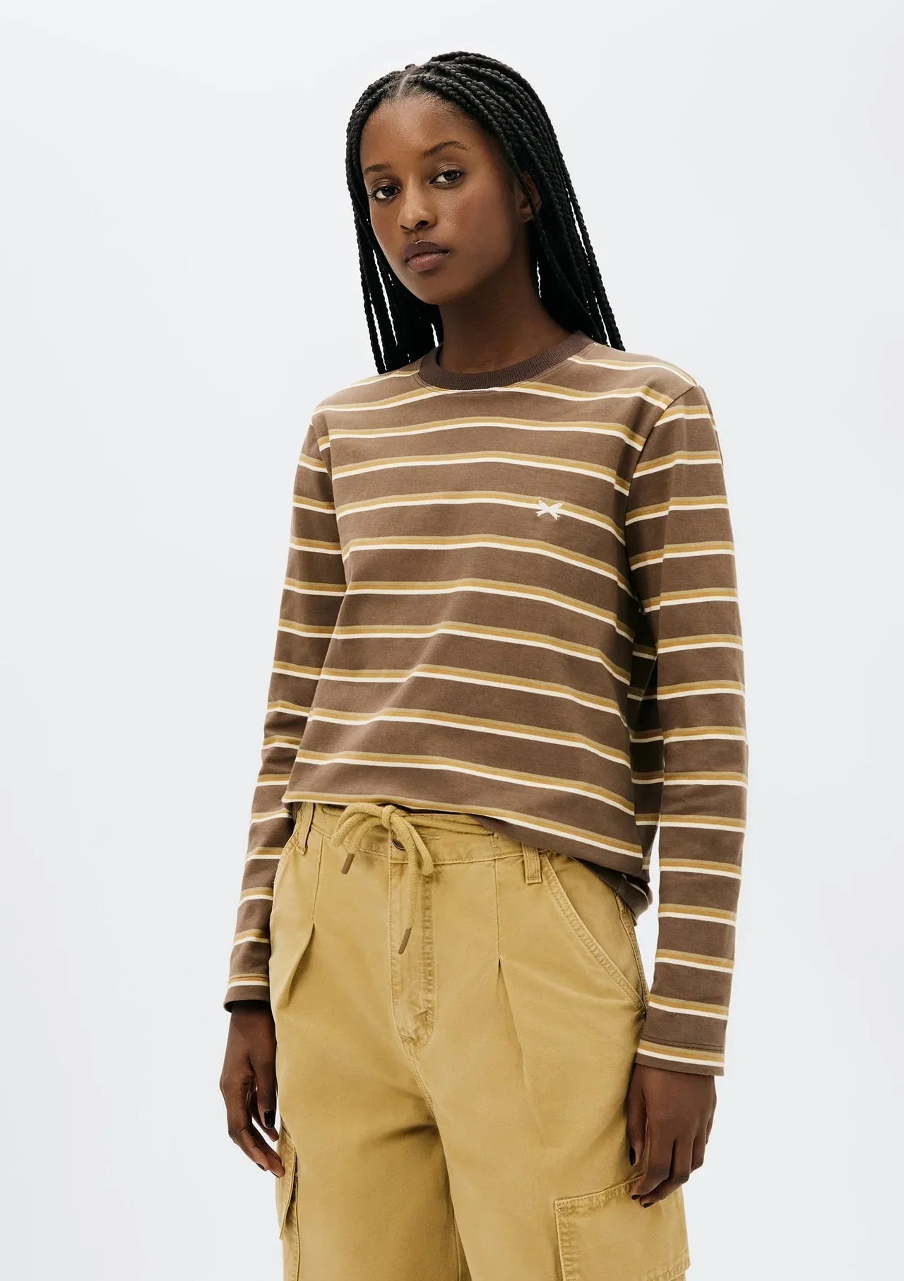 Blusa Feminina Manga Longa Listrada