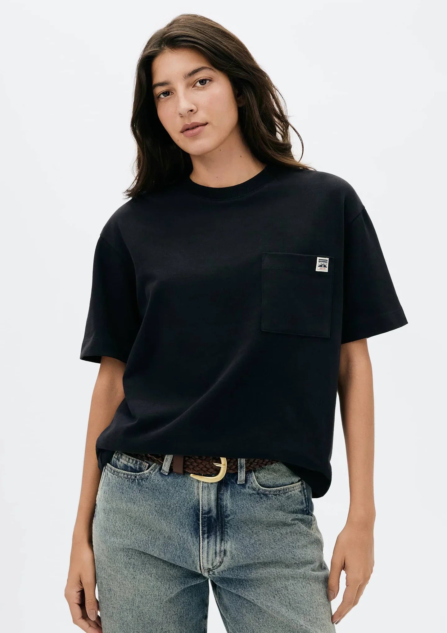 Camiseta Feminina Manga Curta em Malha Binada