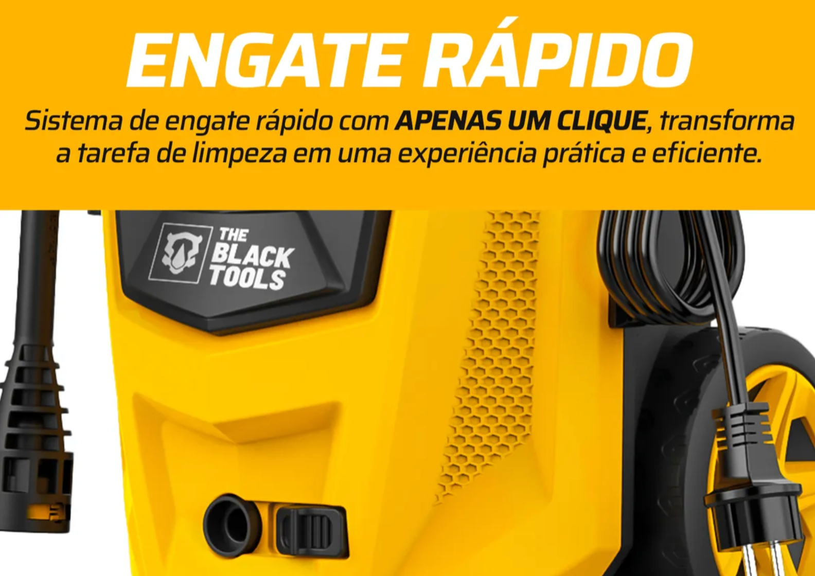 Lavadora De Alta Pressão 1500w 220v + Kit Escova Limpeza
