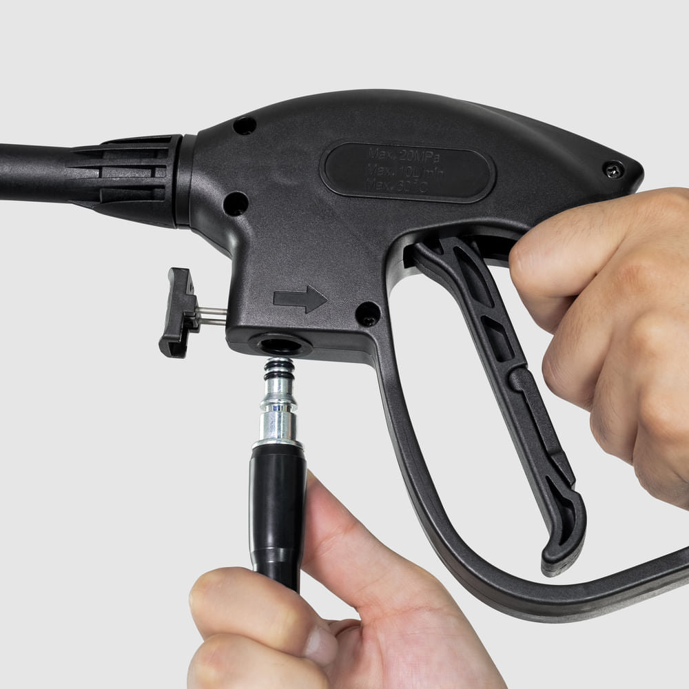 (OFERTA VÁLIDA ATÉ AS 23:59) Lavadora Compacta de Alta Pressão Kärcher 1500 PSI + 2 Brindes
