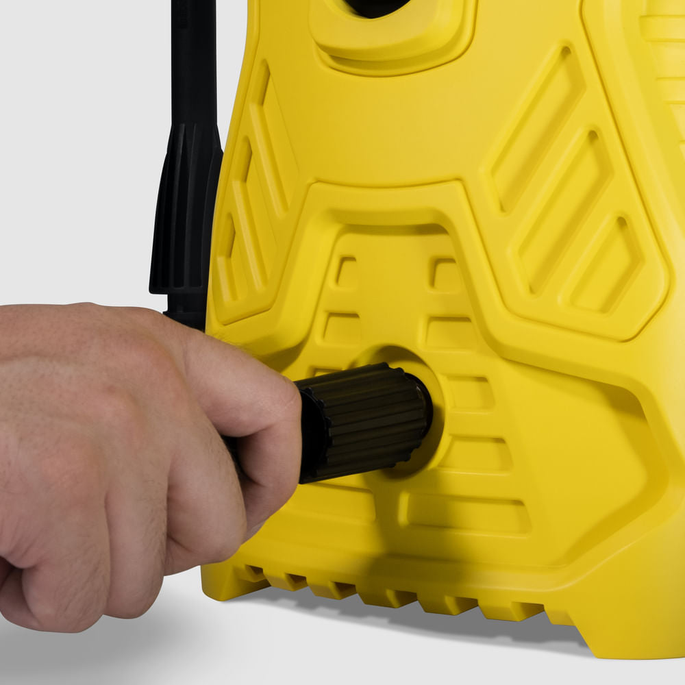 (OFERTA VÁLIDA ATÉ AS 23:59) Lavadora Compacta de Alta Pressão Kärcher 1500 PSI + 2 Brindes