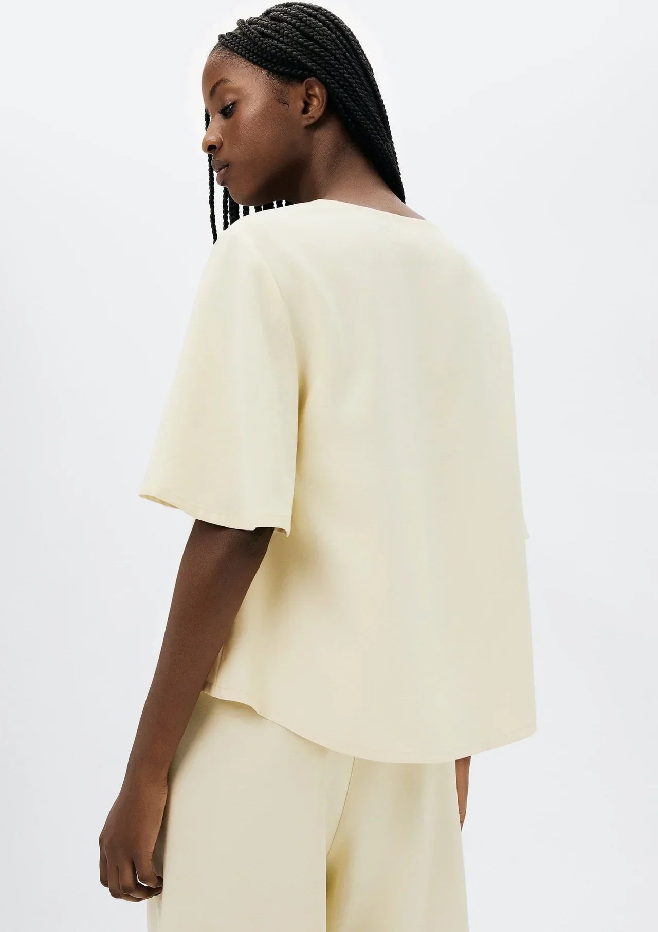 Blusa Feminina Manga Sino em Peachtouch