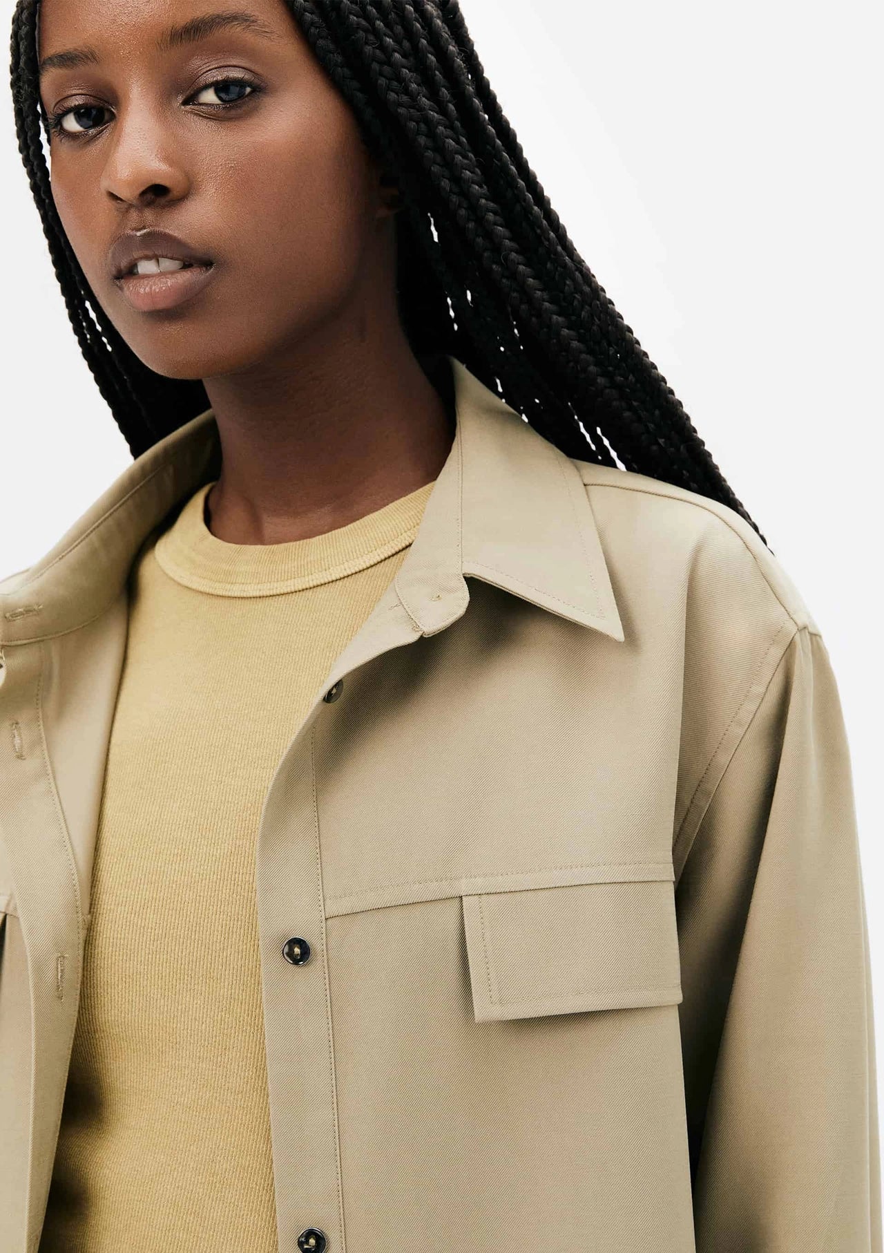 Camisa Feminina Manga Longa Peach Touch