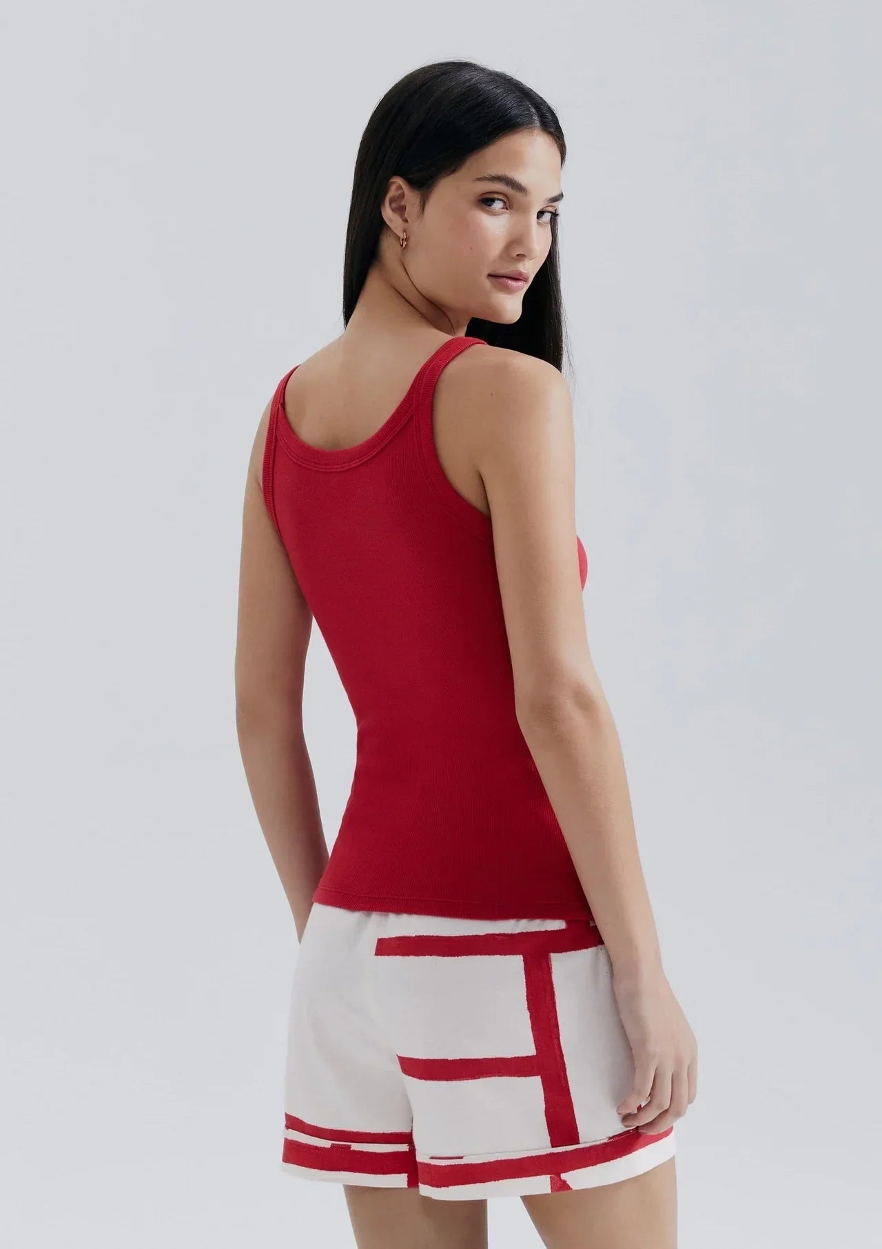 Regata Básica Feminina Slim Rib