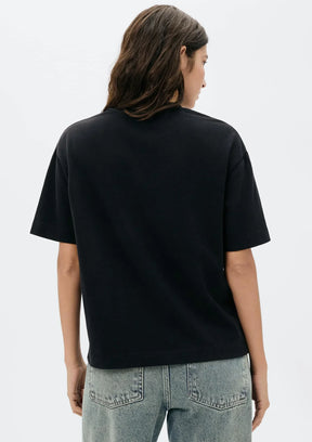 Camiseta Feminina Manga Curta em Malha Binada