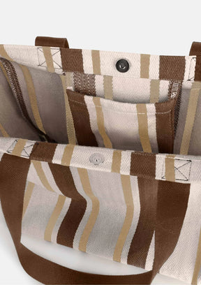 Bolsa Feminina Tote em Fio Tinto