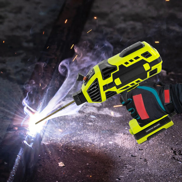 Kit de soldador portátil elétrico ARC soldador arma, 6 ajuste de corrente variável, inversor IGBT para hastes de fio, 3/32 em-1/8 em fio