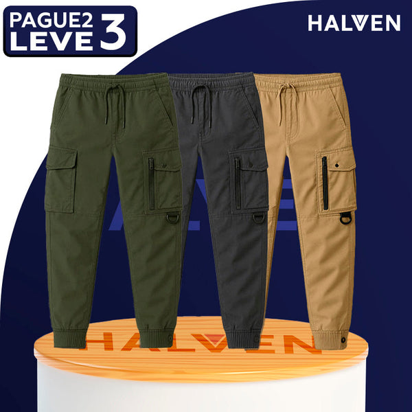 [Leve 3 Pague 2] Calça Militar Soldier em Tecido RipStop e Poliéster (Qualidade e Robustez Para Encarar de Tudo!)