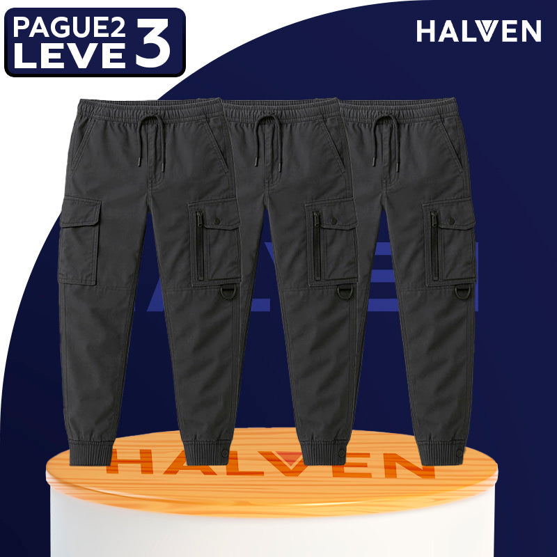 [Leve 3 Pague 2] Calça Militar Soldier em Tecido RipStop e Poliéster (Qualidade e Robustez Para Encarar de Tudo!)