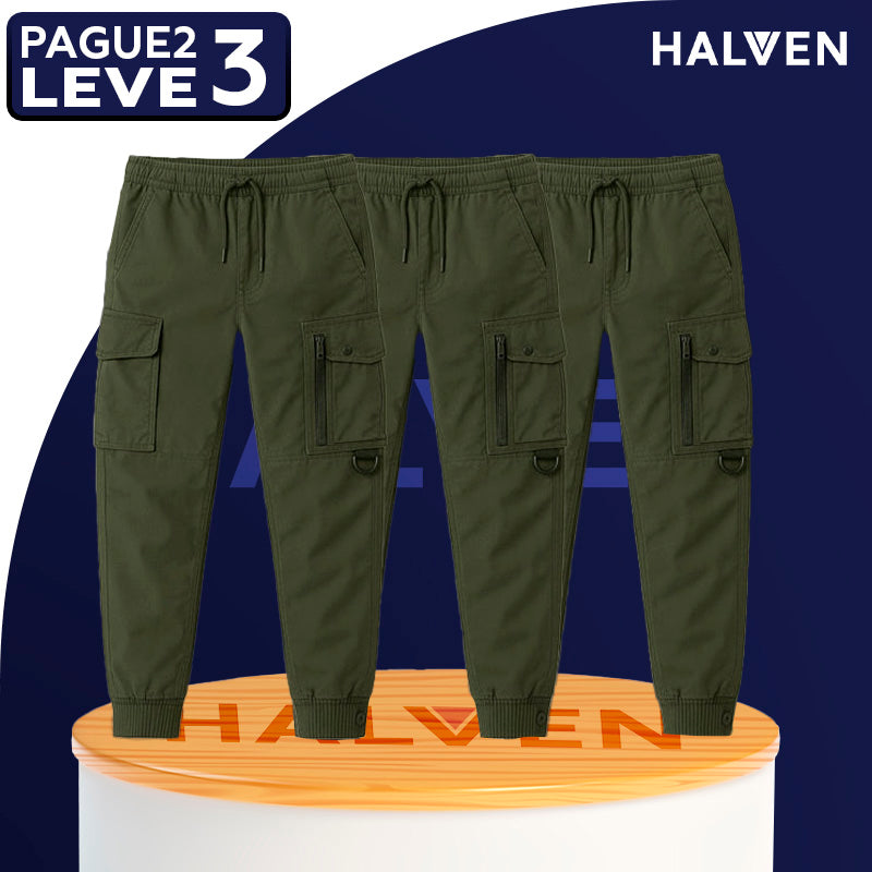 [Leve 3 Pague 2] Calça Militar Soldier em Tecido RipStop e Poliéster (Qualidade e Robustez Para Encarar de Tudo!)